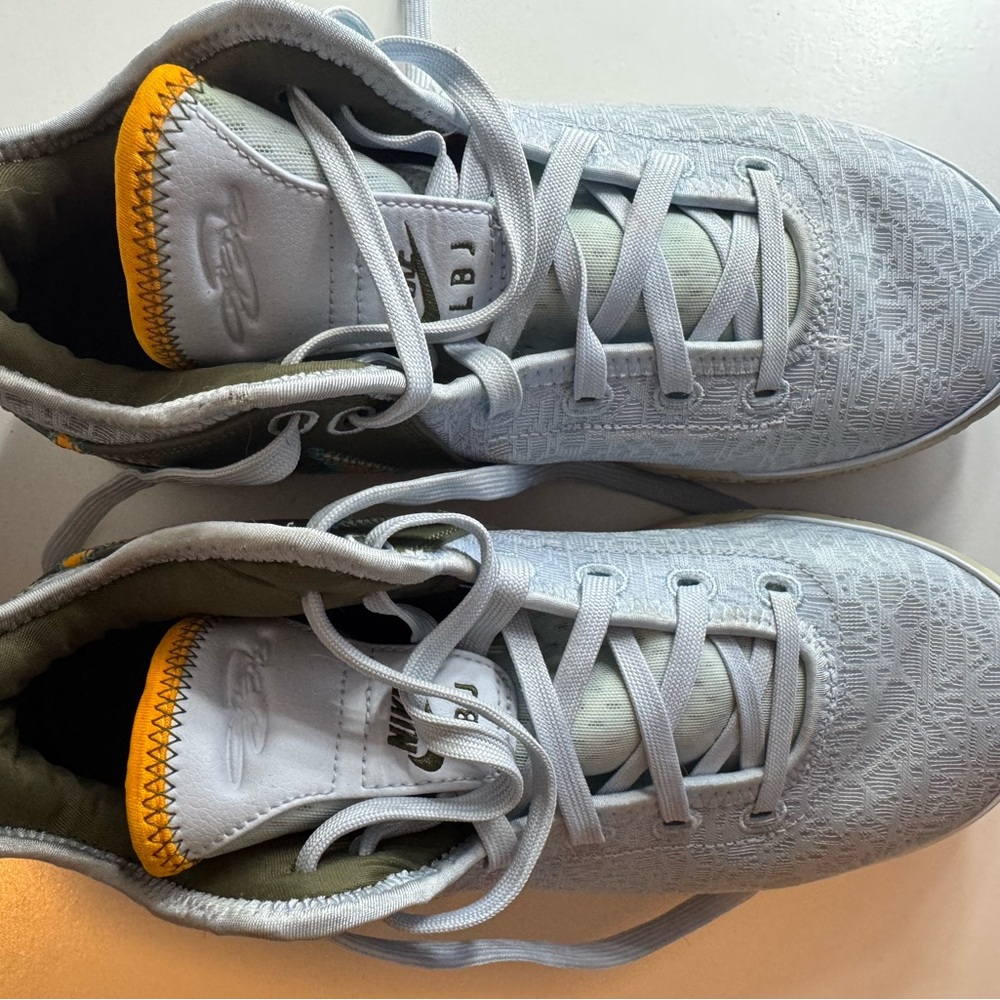Nike Gray and Yellow Sneakers